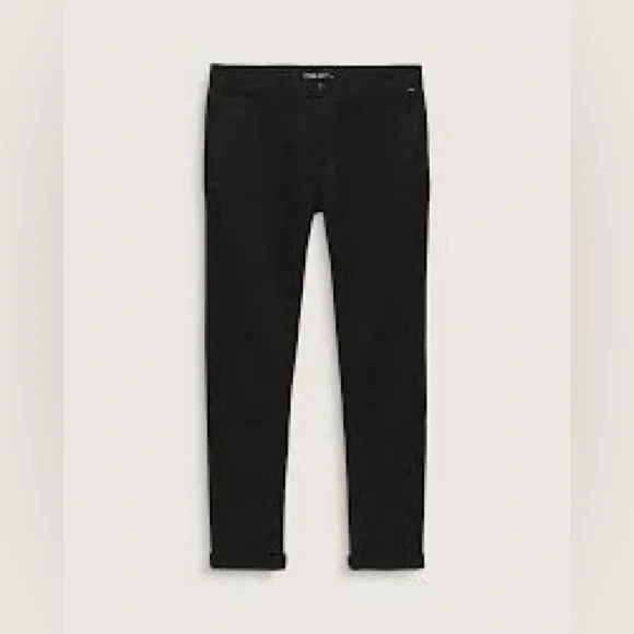 Vans Slim Fit Black Chino Pants - Picture 1 of 6